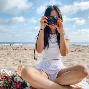 SOLD White Towel Two Piece Set